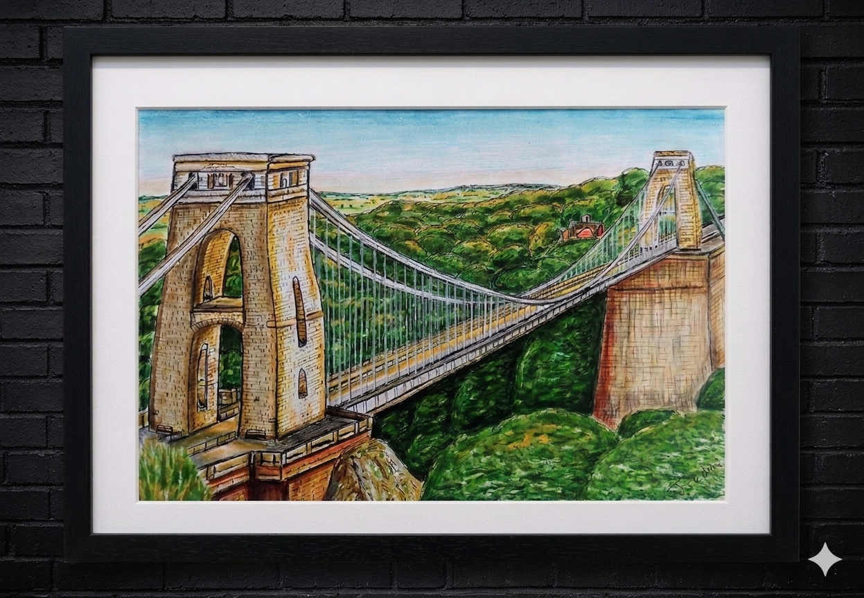 The Clifton Suspension Bridge, Bristol