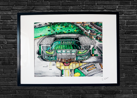 Celtic Park (Parkhead) Stadium View