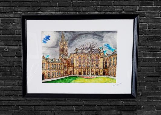 Glasgow University Courtyard