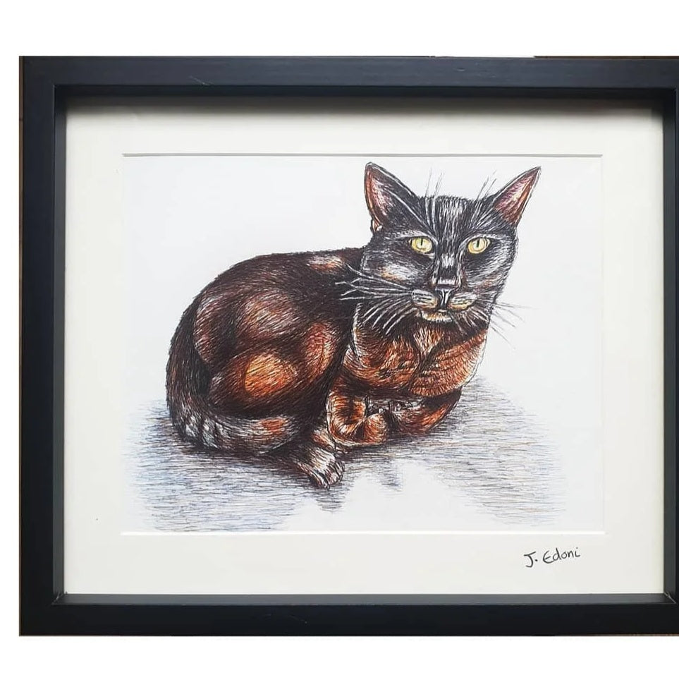 Custom Pet Portrait - Edoni Art