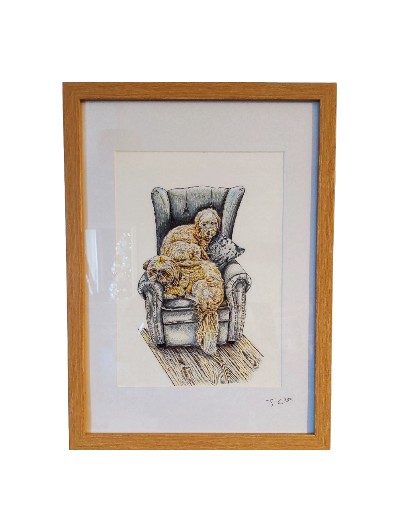 Custom Pet Portrait - Edoni Art