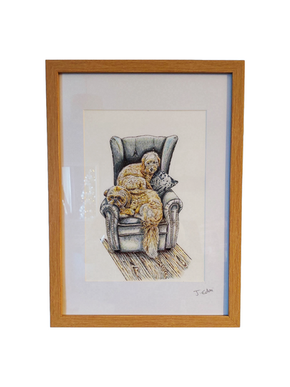 Custom Pet Portrait - Edoni Art